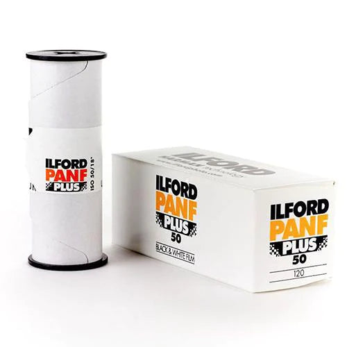 Ilford Pan F Plus Black and White Negative Film (120)