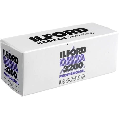 Ilford Delta 3200 Black and White Negative Film (120)