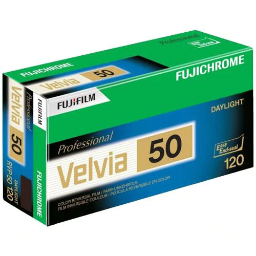 Fuji Fujichrome Velvia 50 Professional RVP 50 (120)