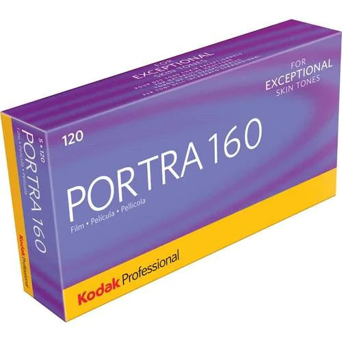 Kodak Professional Portra 160 Color Negative Film (120) expired 02/24
