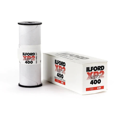 Ilford XP2 400 Super Black and White Negative Film (120)