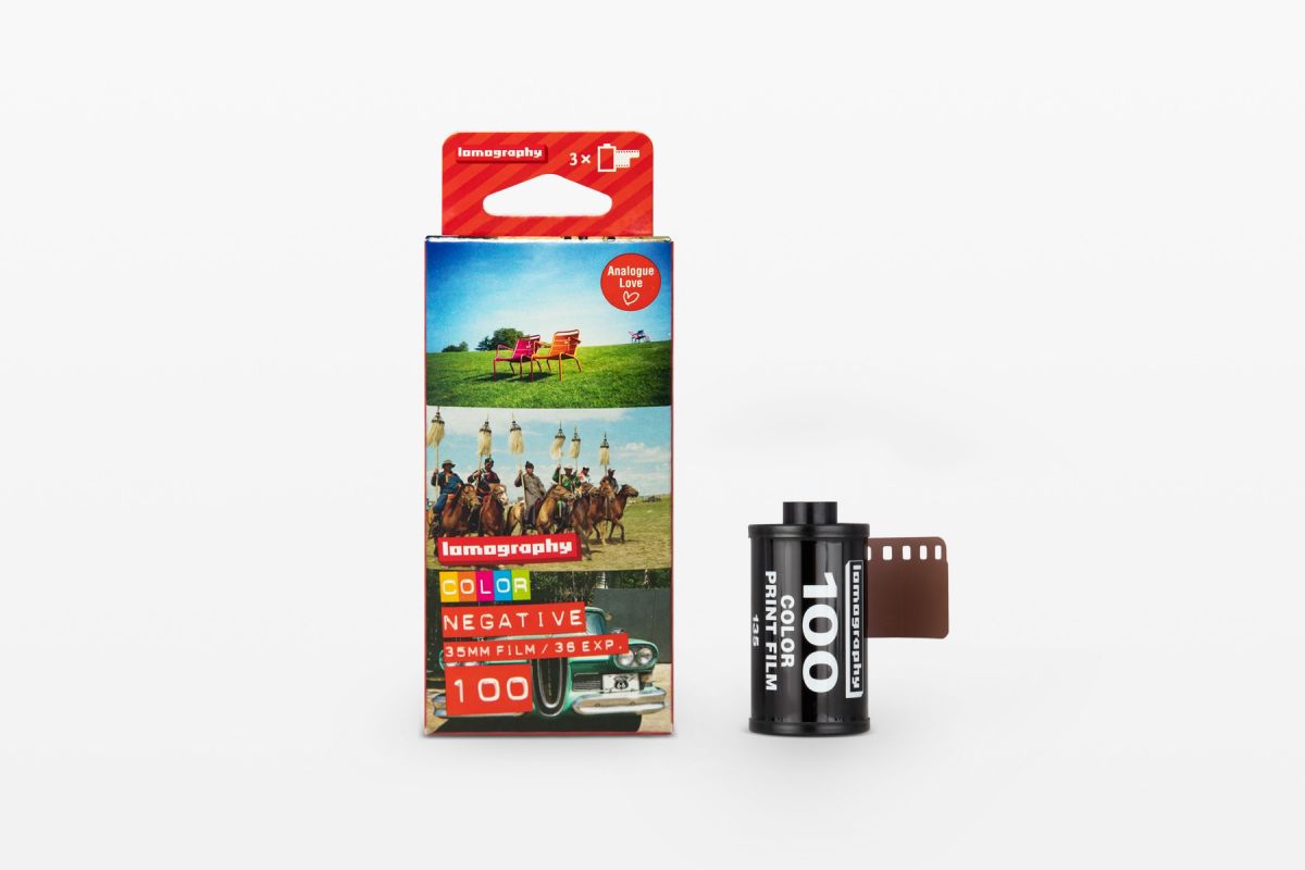 Lomography Color Negative 35mm ISO 100 – Pack of 3